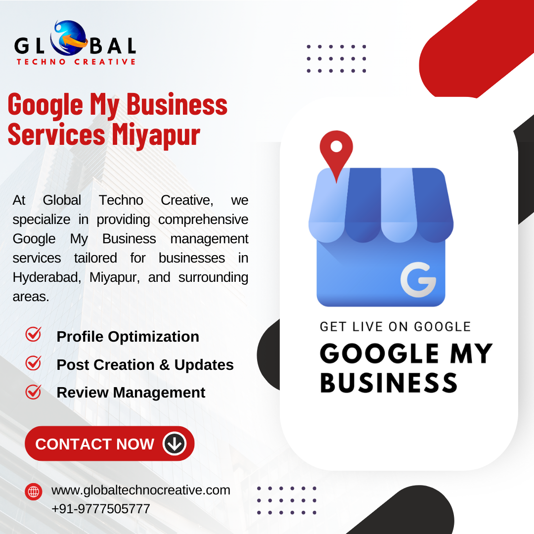 Boost Your Local Presence with Google My Business Services in Hyderabad